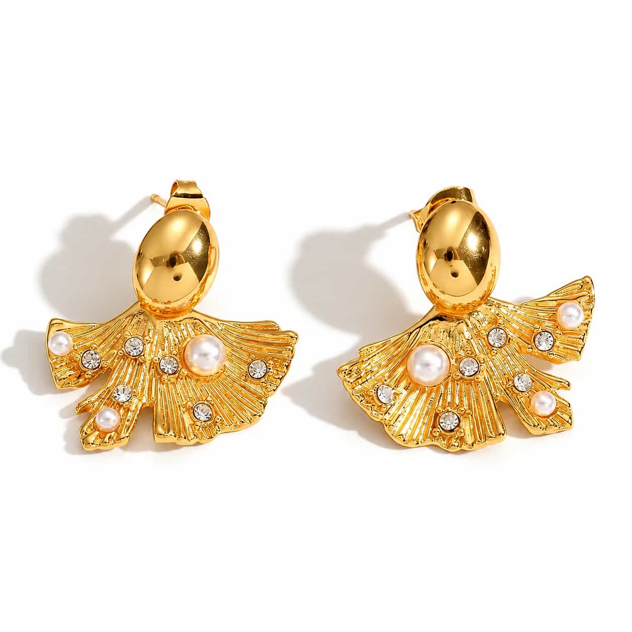 Lotus Earrings