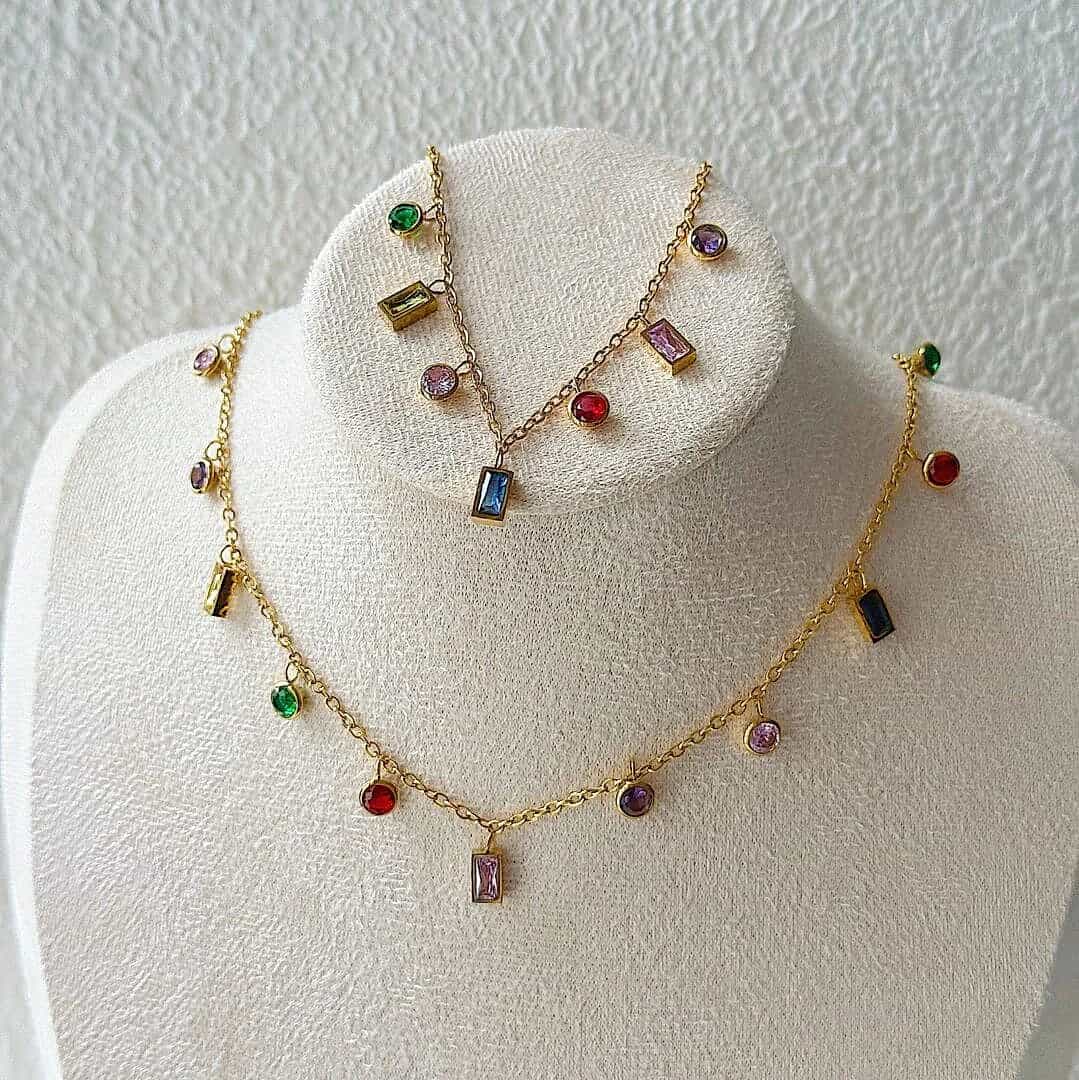 Camille Necklace &amp; Bracelet