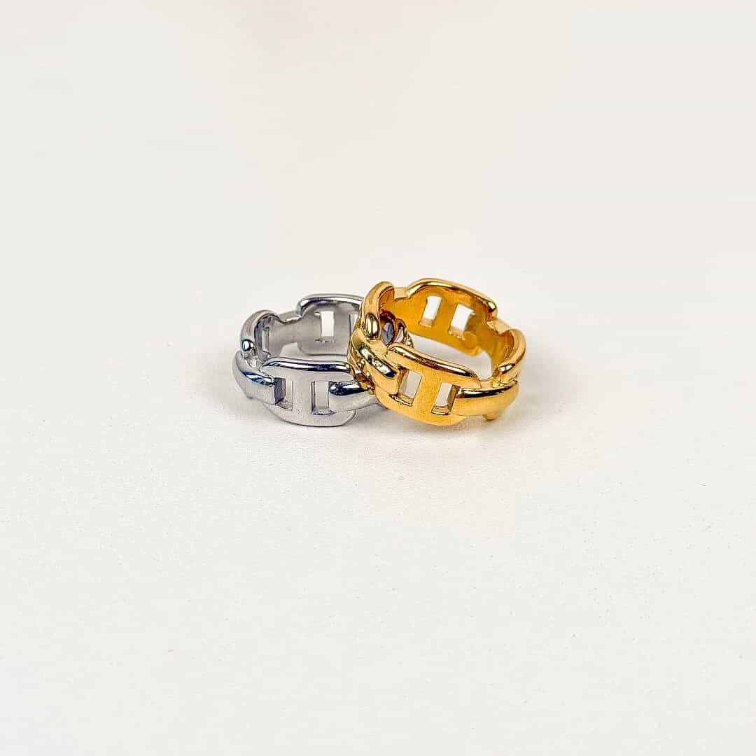 Chunky Link Ring