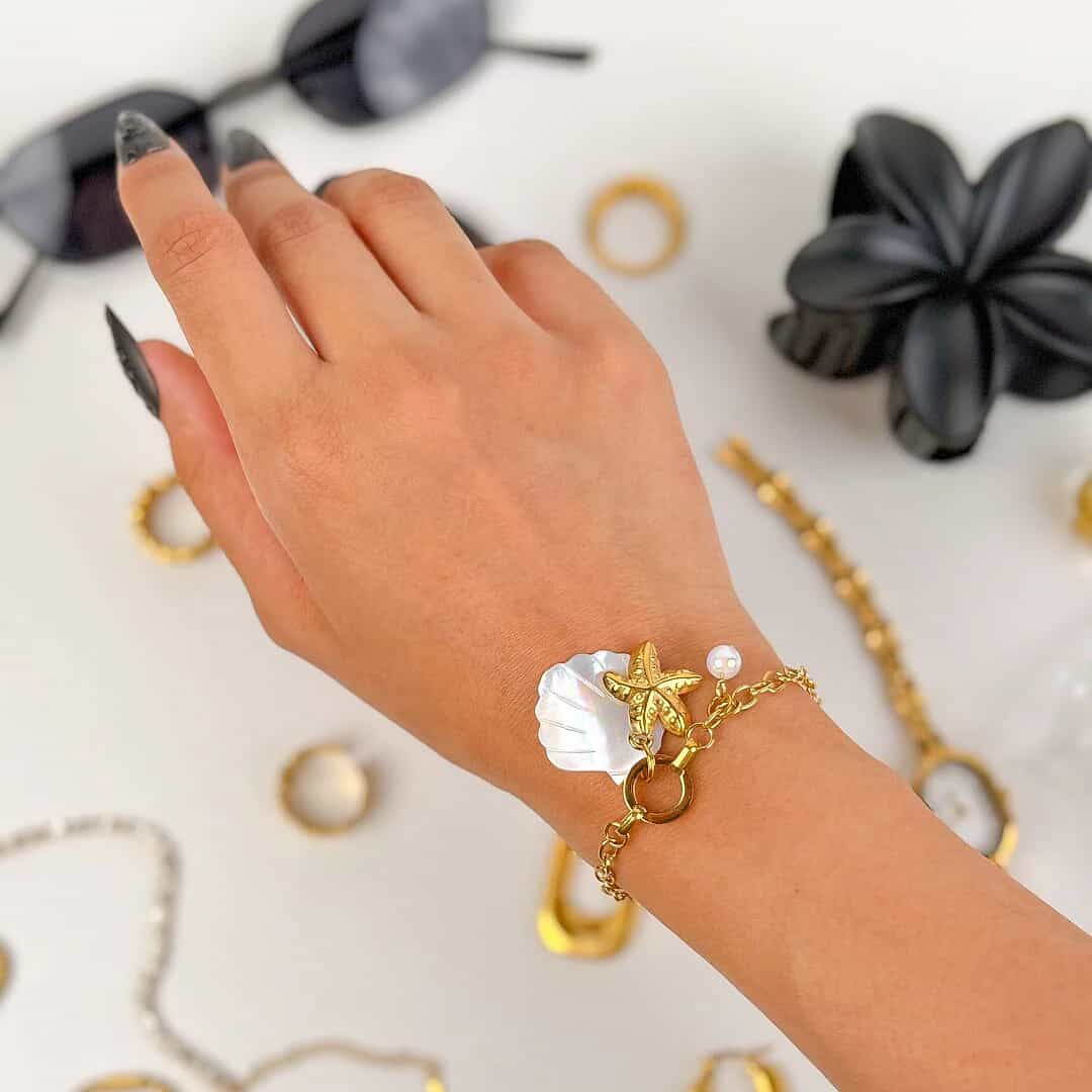 Sea Shell Star Bracelet