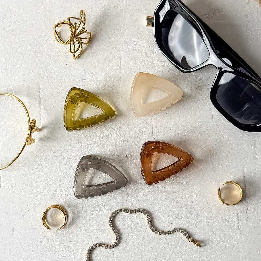 Mini Triangle Hair Clip