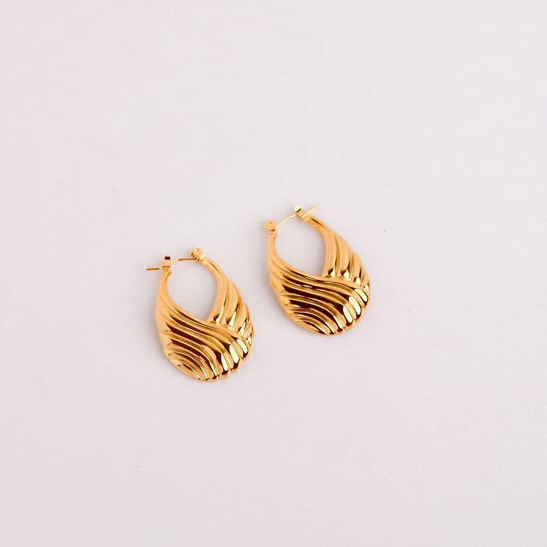 Boho Swirl Hoops