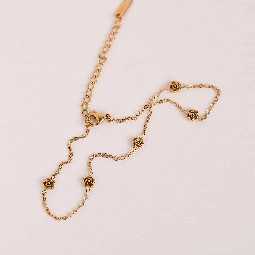 Rose Anklet
