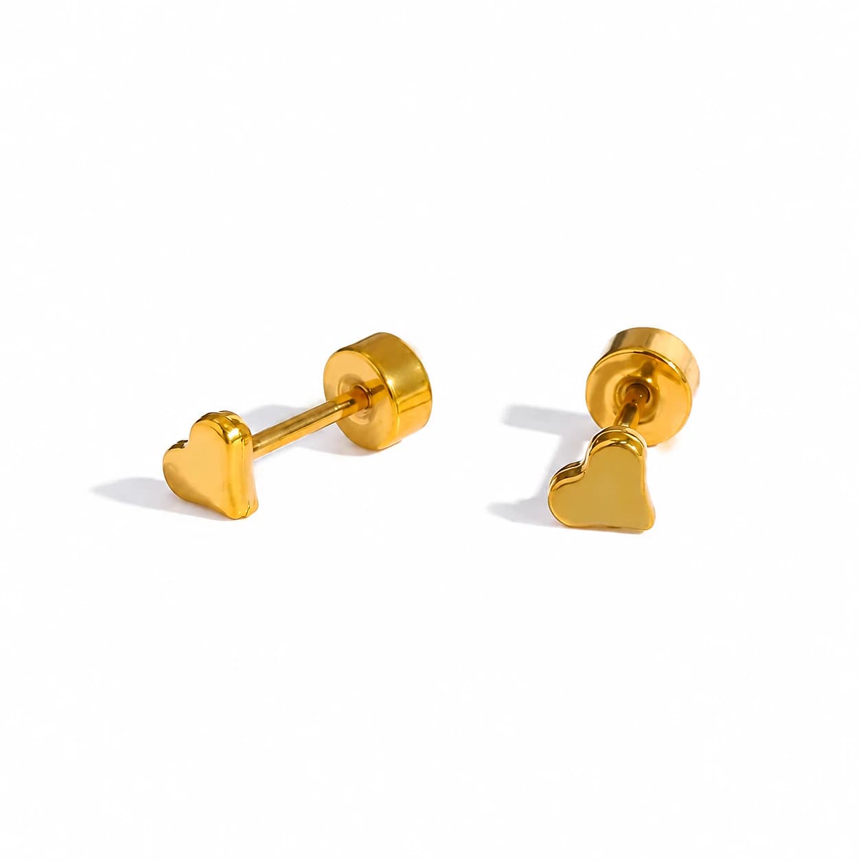 Tiny Heart Studs – thumbnail 1
