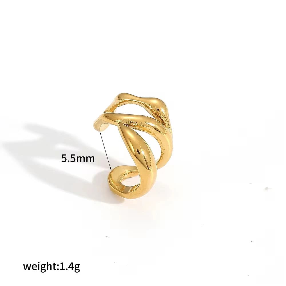 Ripple Ear Cuff – thumbnail 3