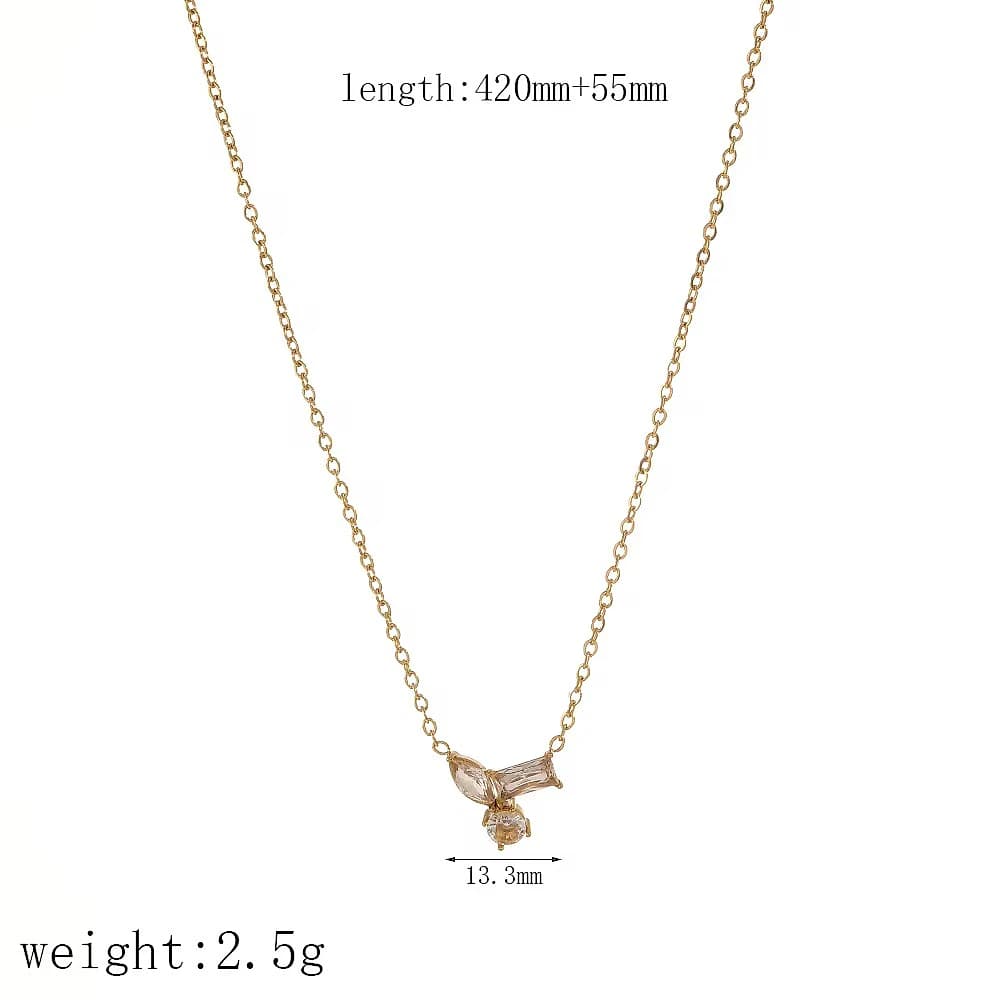 Mosaic Drop Necklace – thumbnail 3