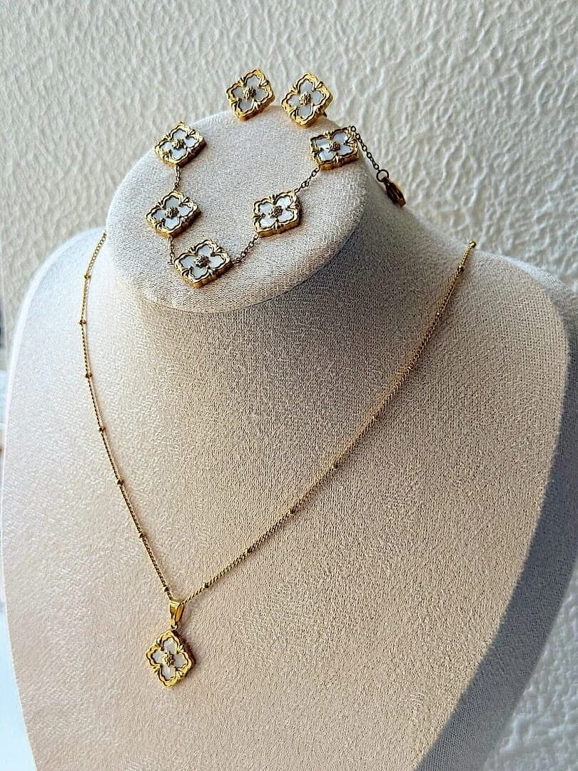 Vintage Edith Set - White