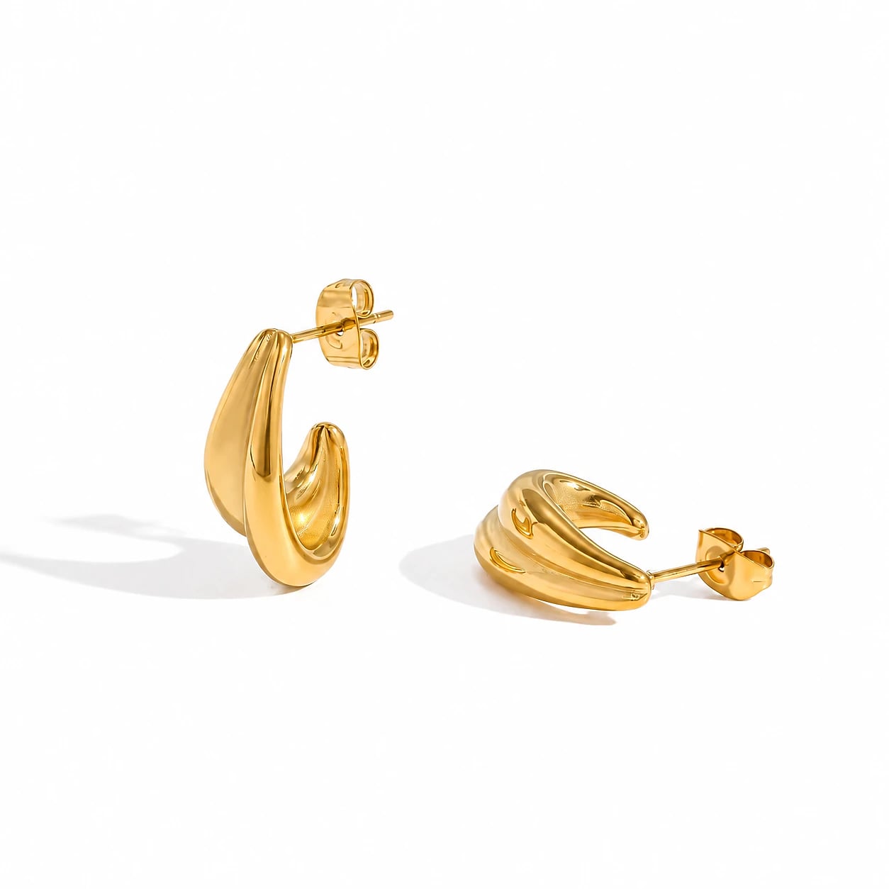 Maren Half Hoops – image 1