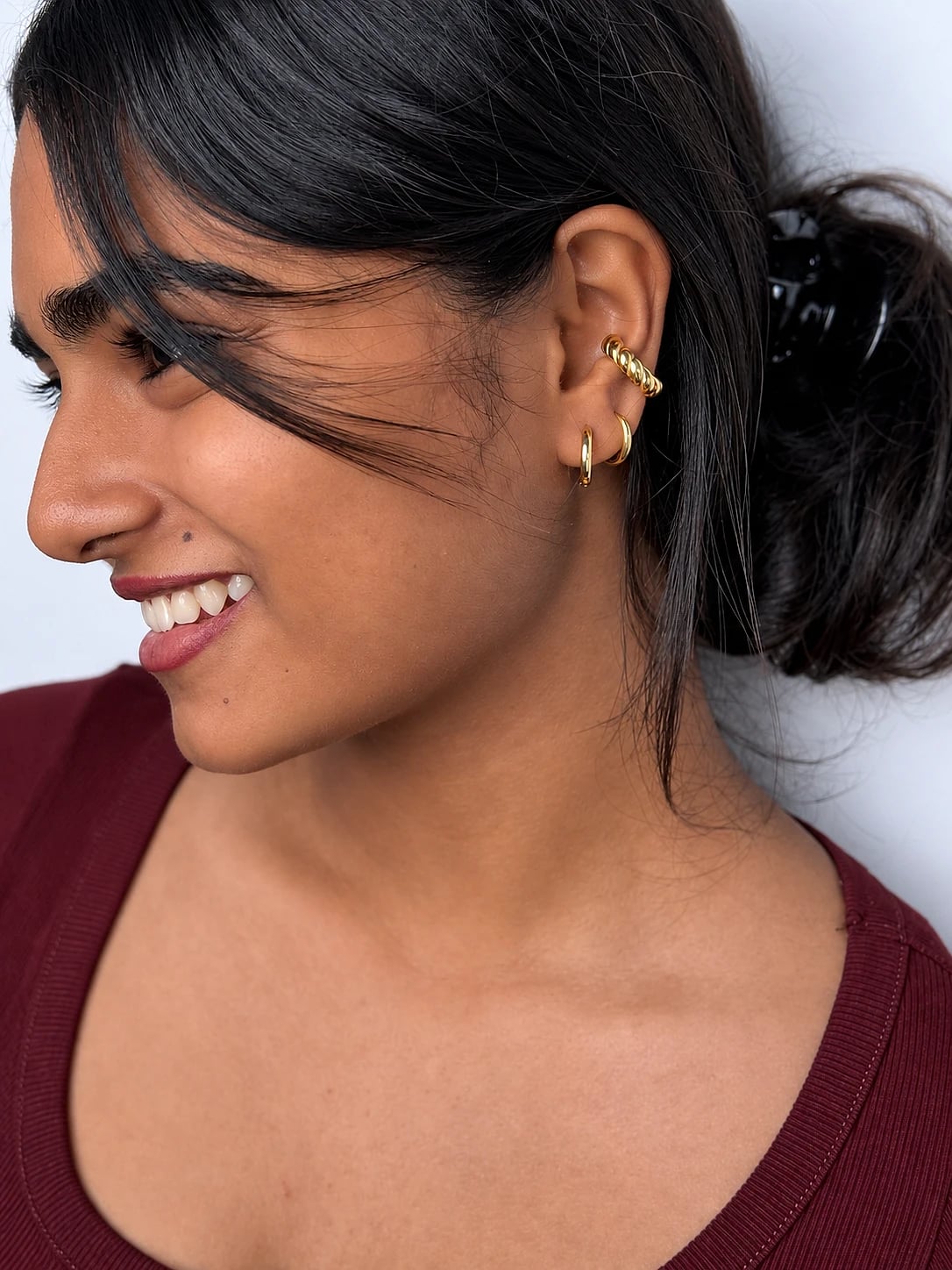 Ribbed Ear Cuff – image 4