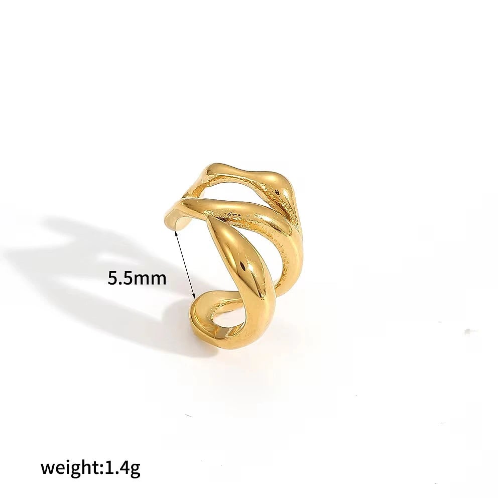 Ripple Ear Cuff – image 3