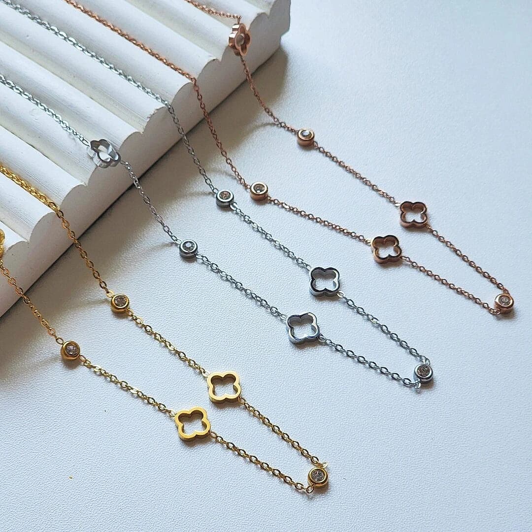 Zella Clover Necklace
