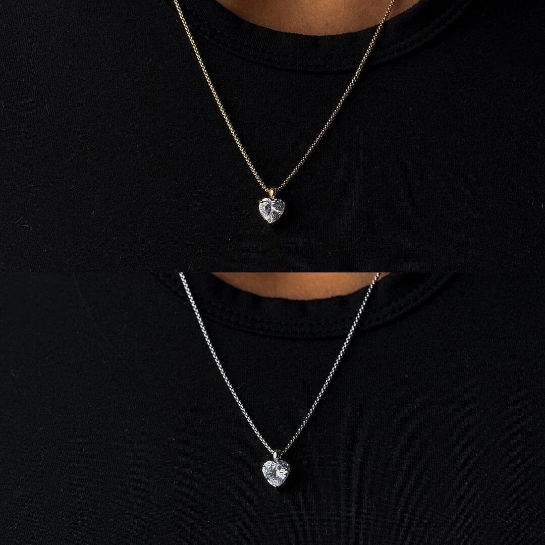 Heart Diamond Necklace