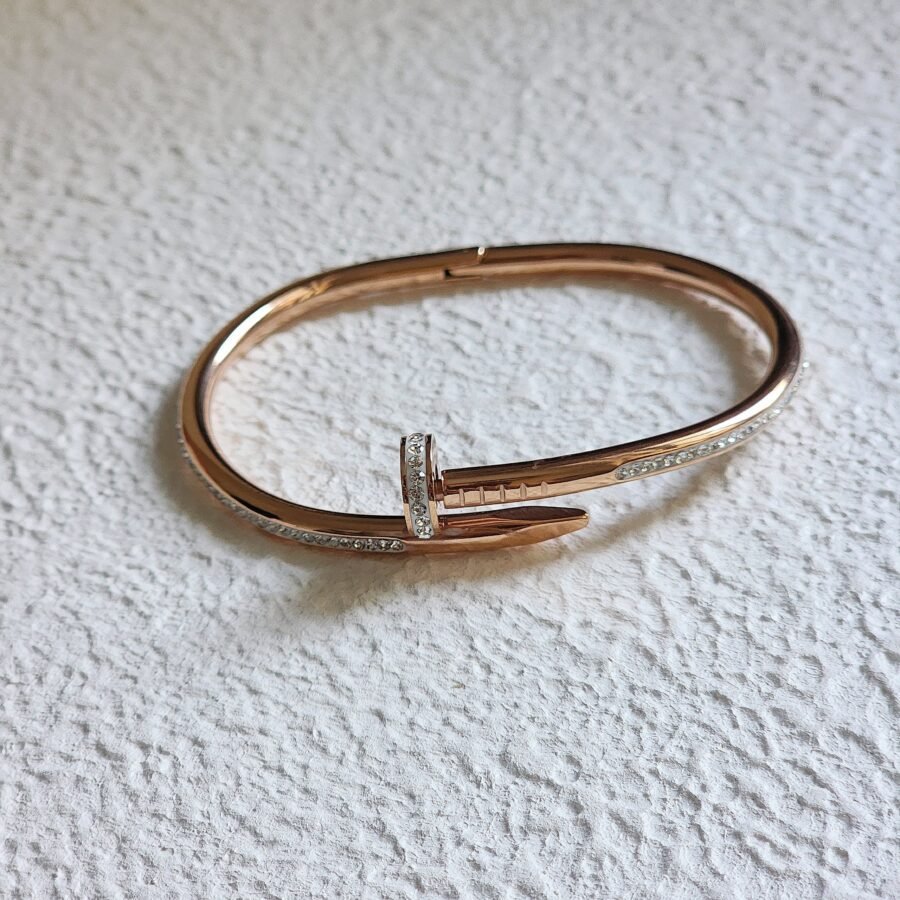 Stoned Nail Bangle - Image 8