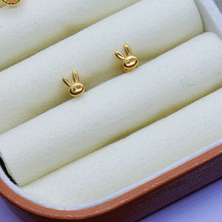 Bunny Stud Earrings - Image 4