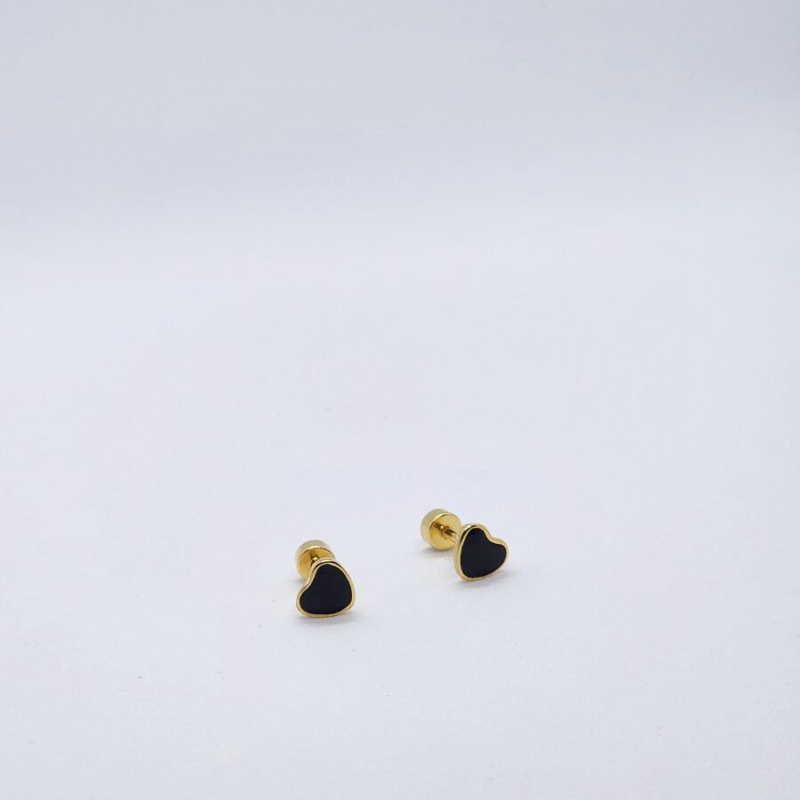 Heart Enamel Studs - Image 2