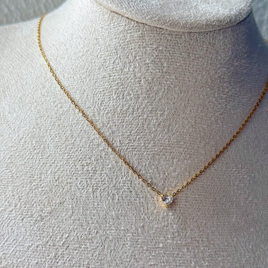 Clara Heart Necklace