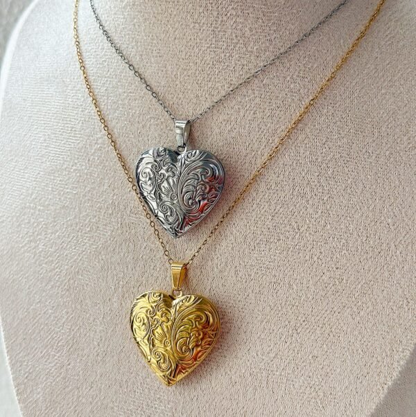Big Heart Locket Necklace | 2