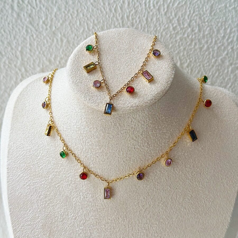 Camille Necklace & Bracelet