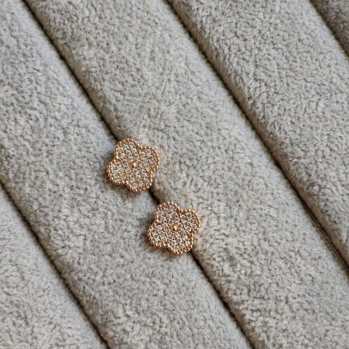 Clover Stud Earrings - Image 1