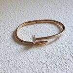 Stoned Nail Bangle - Image 8