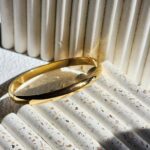Brea Plain Bangle - Image 2