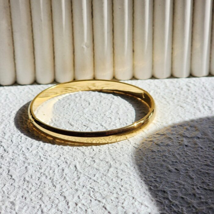 Brea Plain Bangle - Image 1