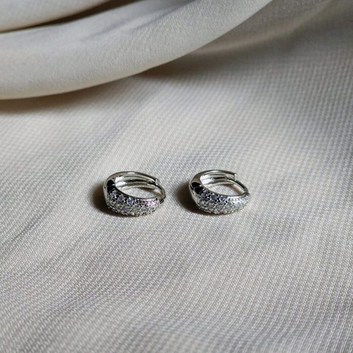 Avalon Hoops Silver - 15mm - Image 3