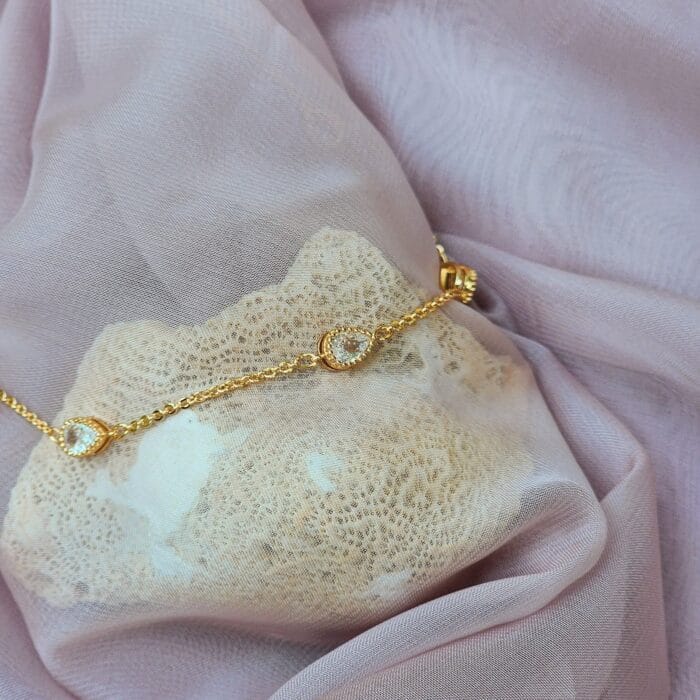 Tear Drop Anklet - Image 1