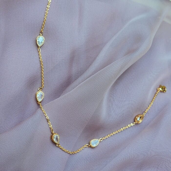 Tear Drop Anklet - Image 2