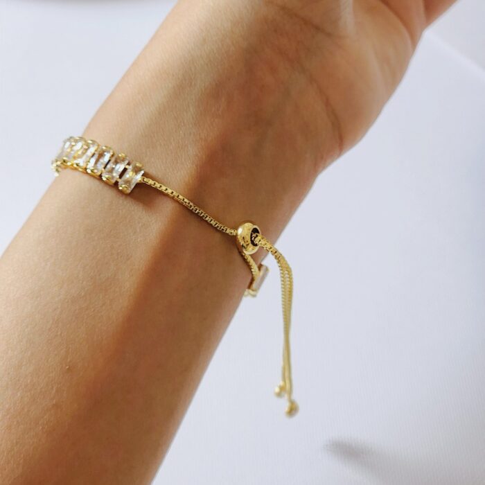 Baguette Tennis Bracelet - Image 4