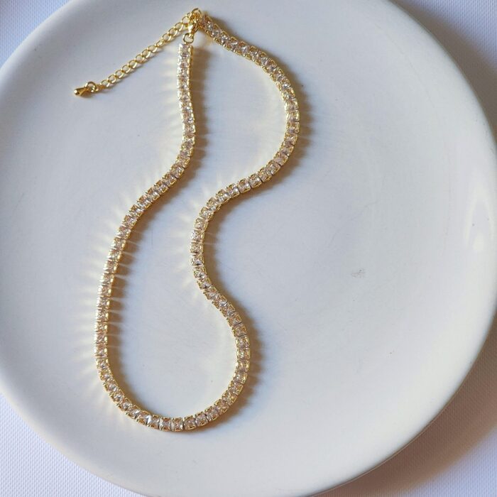 Diana Tennis Necklace - Image 2