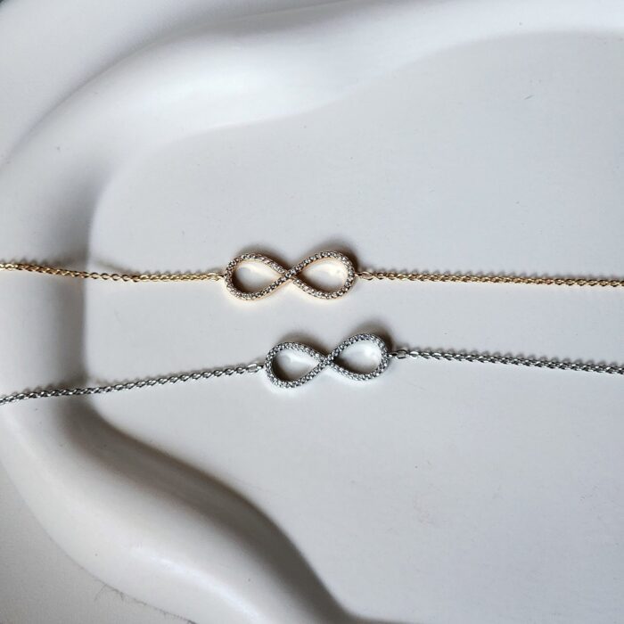 Flat Infinity Bracelet - Image 6