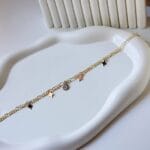 Star Charm Bracelet - Tricolor - Image 3