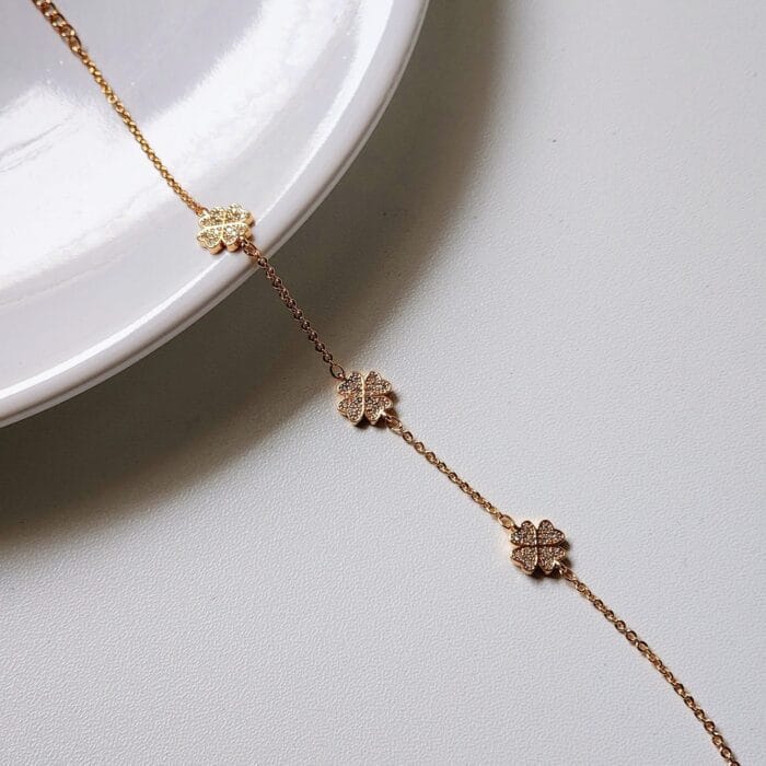 Lucky Clover Bracelet - Image 1