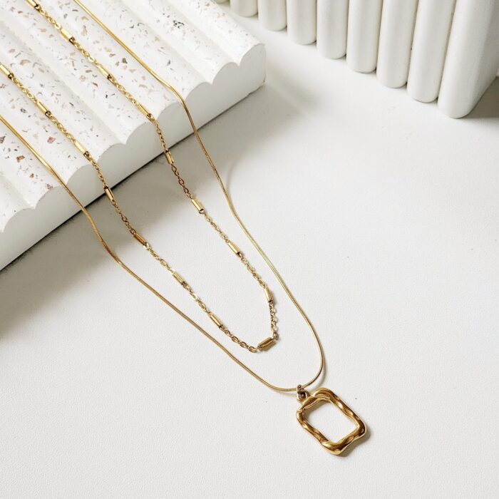Kenza Layered Necklace - Image 1