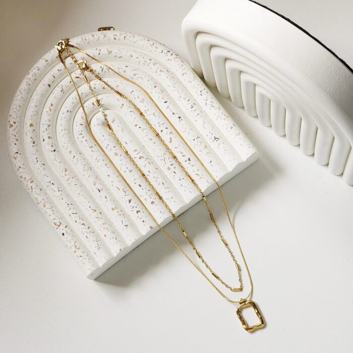 Kenza Layered Necklace - Image 4