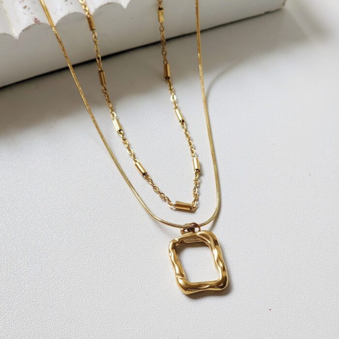 Kenza Layered Necklace - Image 5