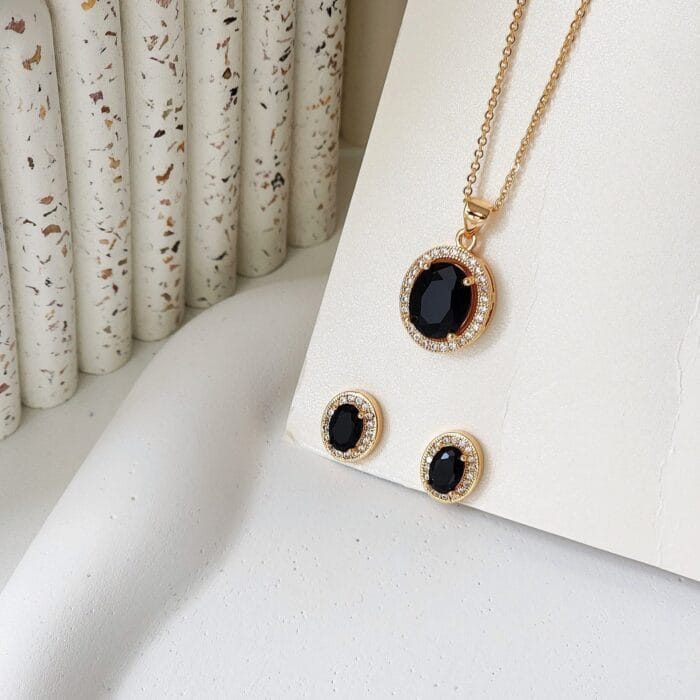 Onyx Oval Stone Set - Image 1