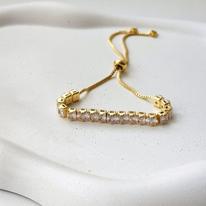 Box Tennis Bracelet - Image 7
