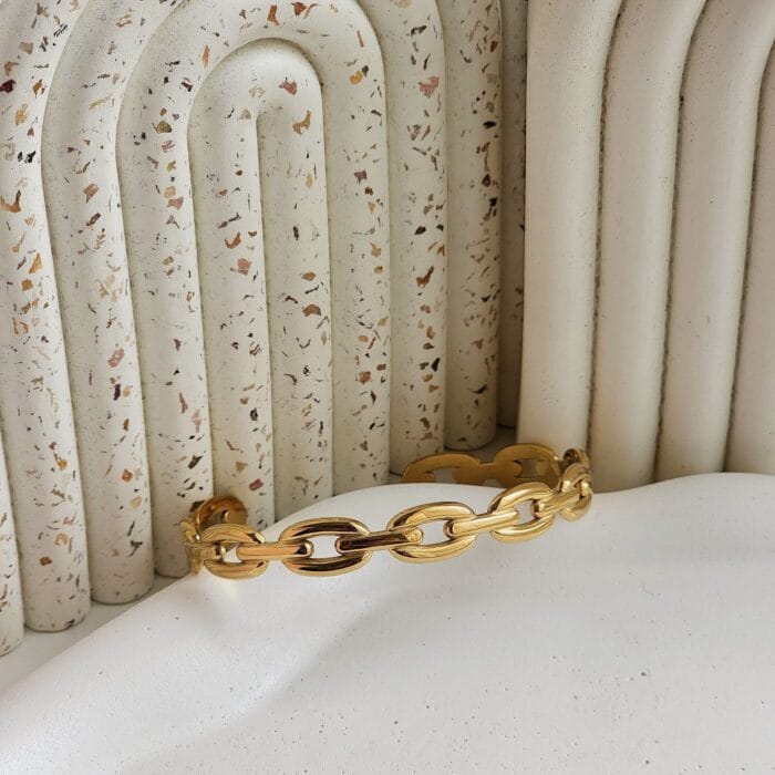Link Cuff Bangle - Image 1