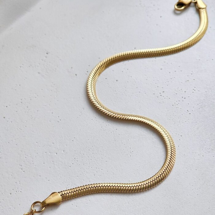 Snake Chain Anklet - Image 1