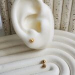 Lily Stud Earrings - Image 3