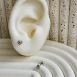 Lily Stud Earrings - Image 2