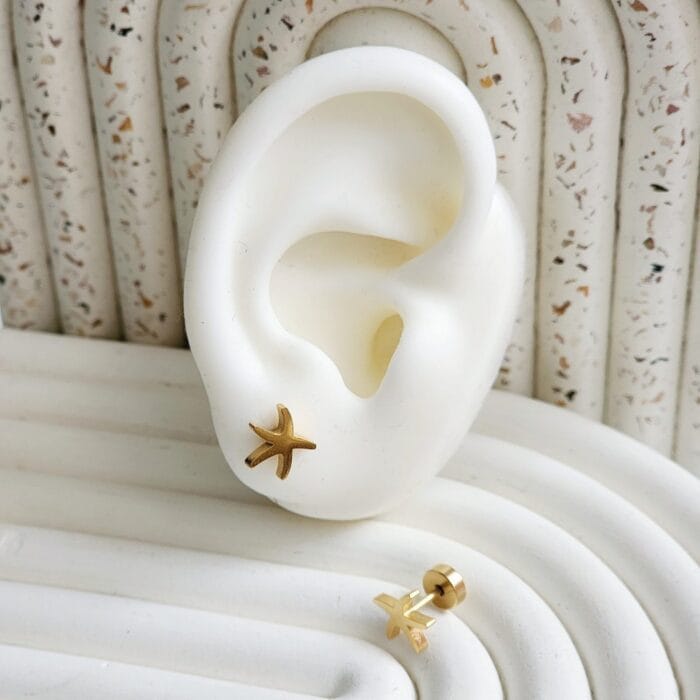 Star Stud Earrings - Image 2
