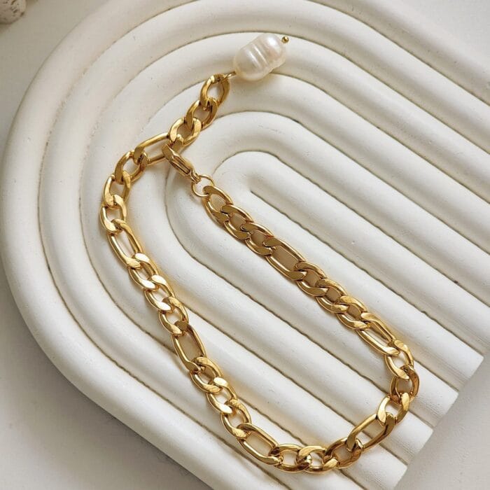 Lily Pearl Anklet - Image 4
