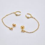Calista Ear Cuff Studs - Image 2