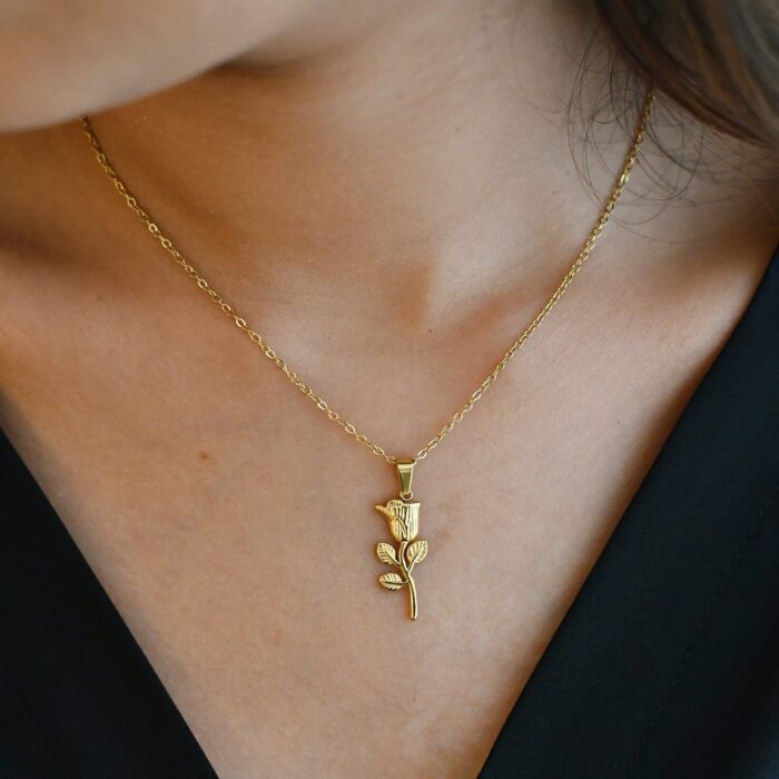 Rose Necklace - Image 1
