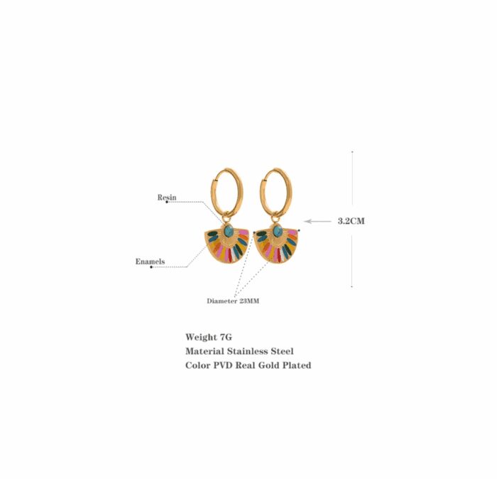 Arya Drop Earrings - Image 3