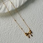Elina Bow Necklace - Image 2