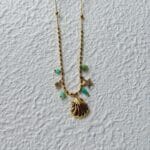 Blue Sea Charm Necklace - Image 2